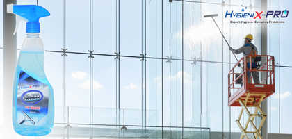 A clean, streak-free window.